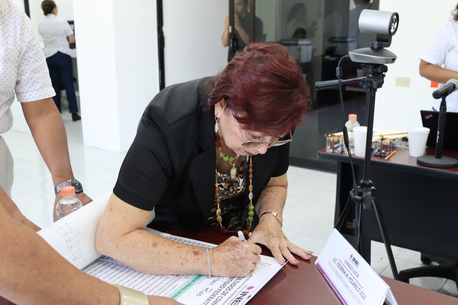 INE realiza cómputos electorales para el Poder Judicial en Quintana Roo.