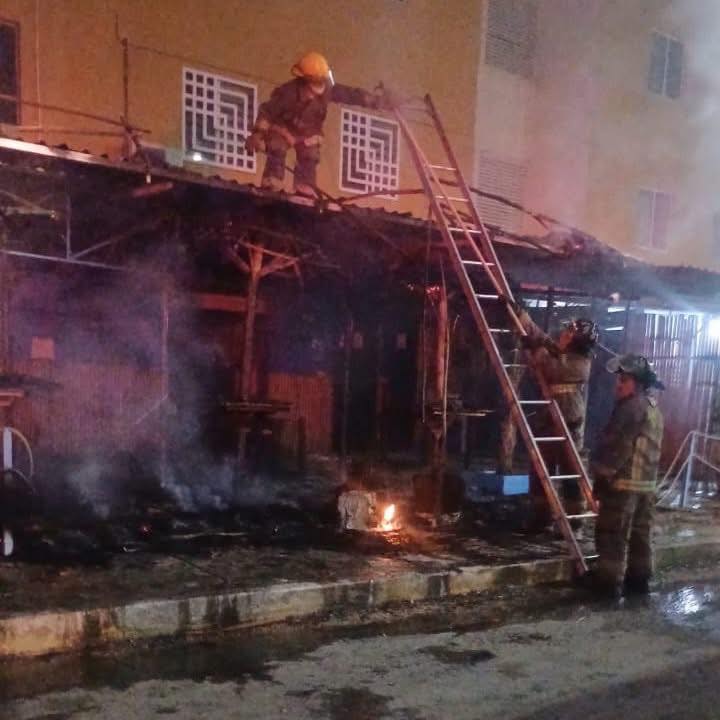 Raciel López Salazar, Fiscal General, descarta vínculos del incendio con el cobro de "derecho de piso".