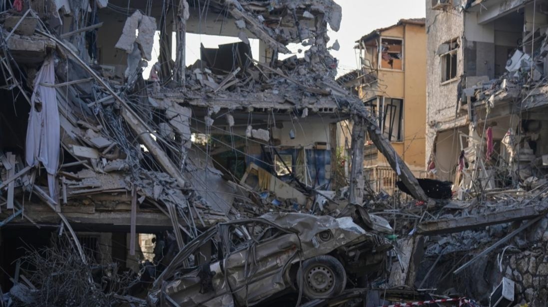 Ataque de misiles de Irán contra Israel.