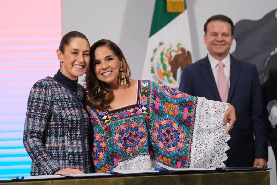 La gobernadora Mara Lezama destaca la importancia de la firma de la Carta de Intención para el desarrollo de Chetumal.