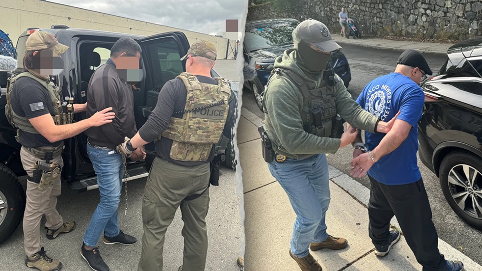 Agentes en acción: Operativos realizados por las autoridades migratorias en Massachusetts.