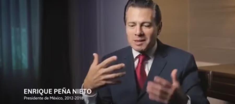 Peña Nieto defendió al NAIM en documental.