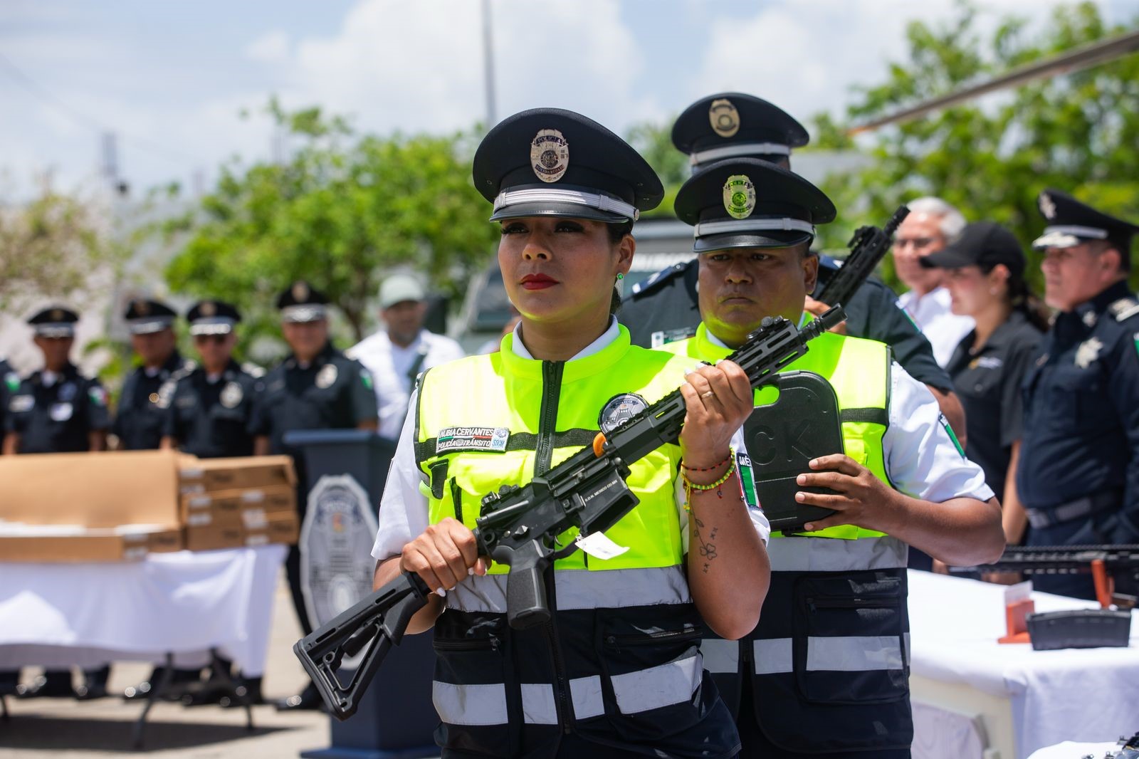 El fiscal Raciel López Salazar destaca el compromiso del municipio con la paz y la seguridad.