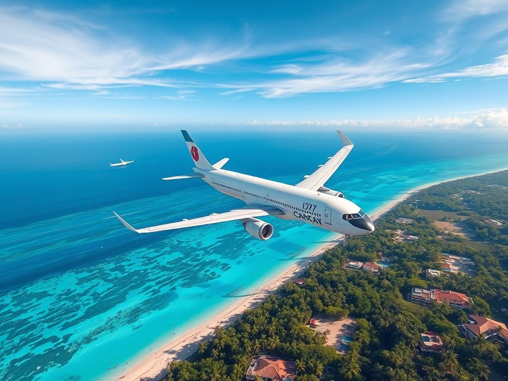 Vuelos de Canadá a Cancún suben 49% por "efecto Trump"; clave para el turismo.