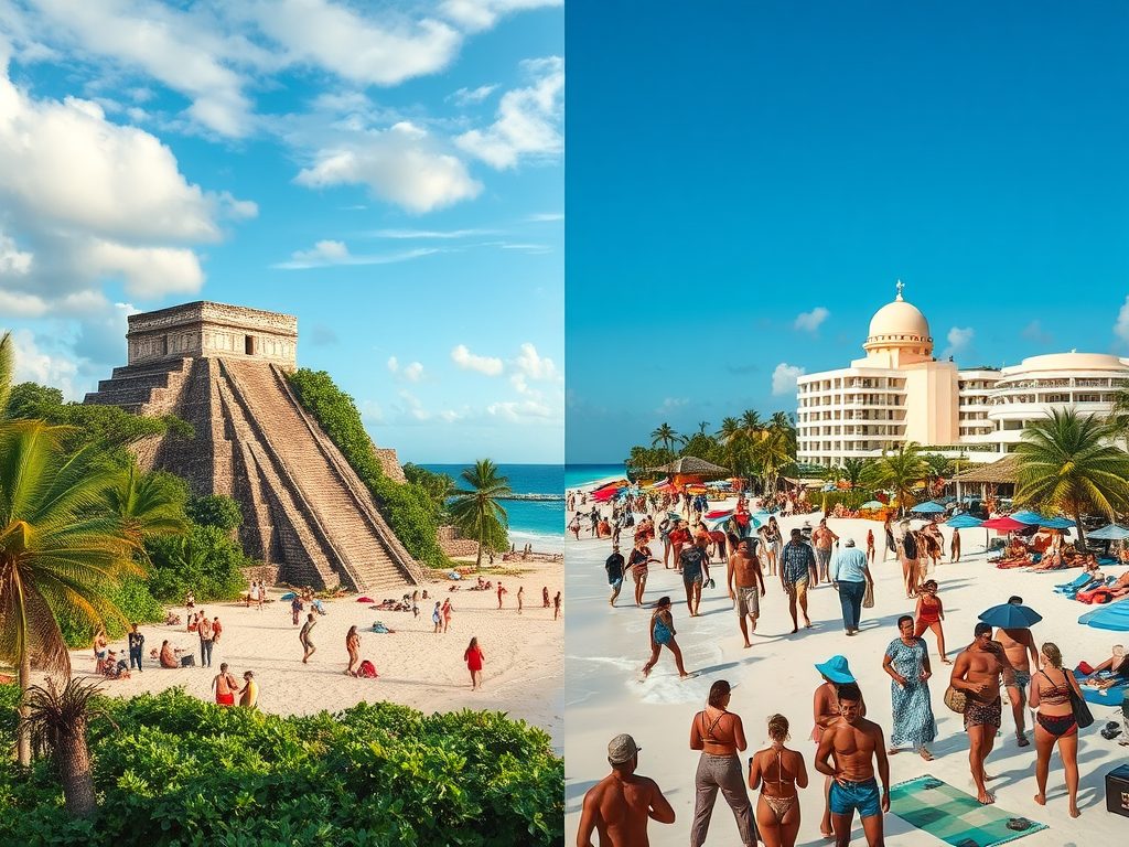 El dinámico mercado inmobiliario costero de Tulum.