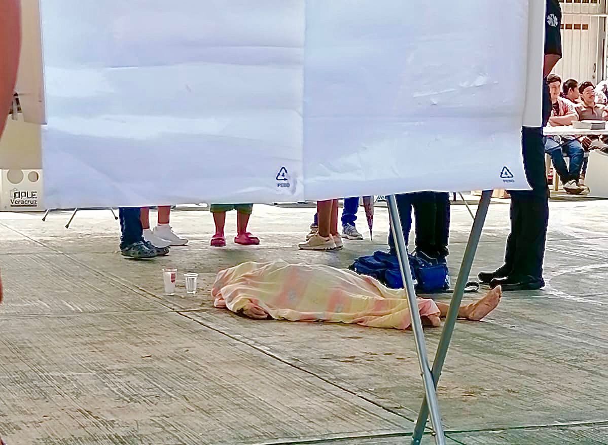 Tragedia en la jornada electoral en Veracruz.