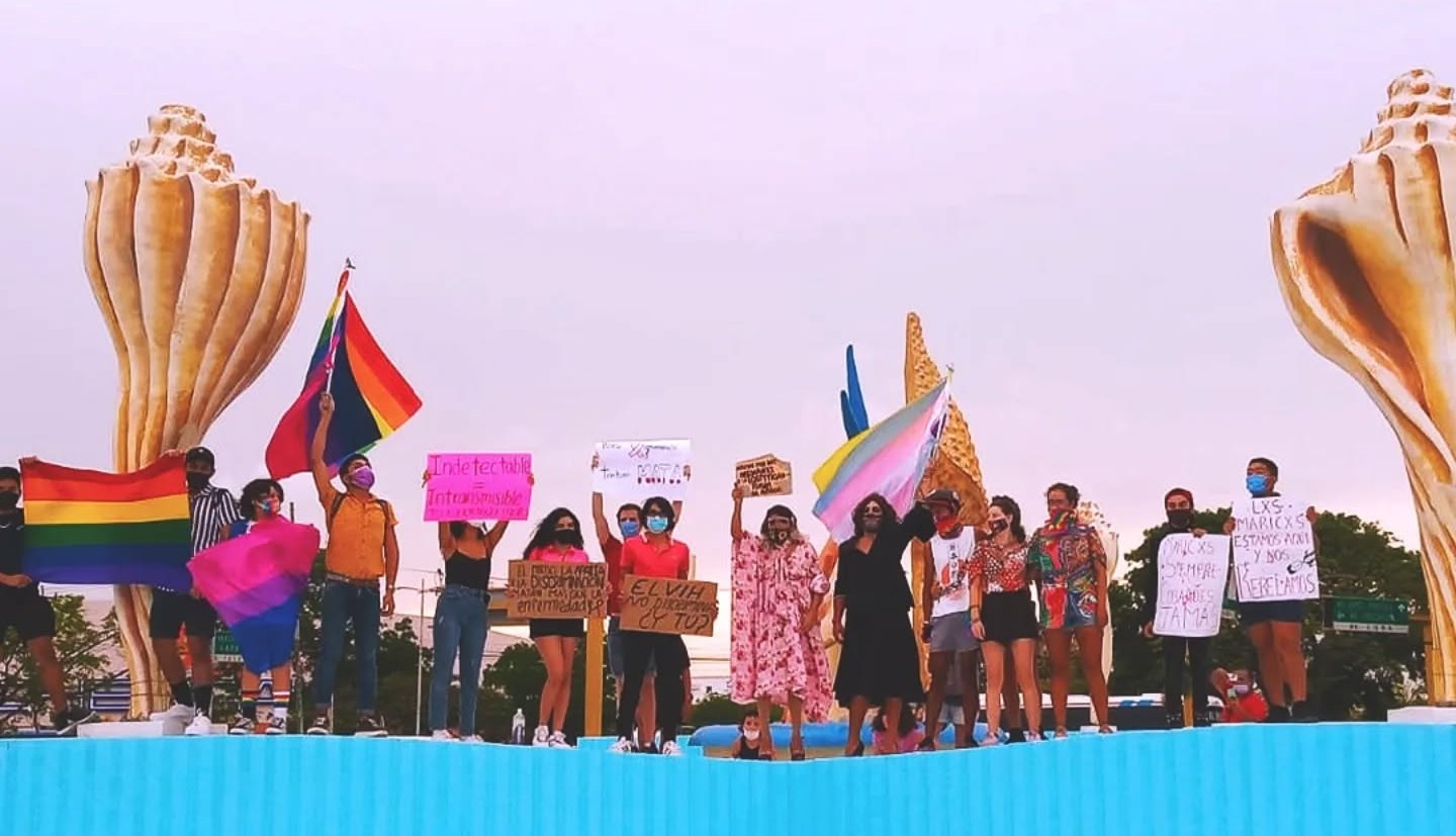 Marcha del orgullo en Cancún espera 10,000 participantes.