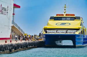 El muelle San Miguel reporta crecimiento en pasajeros.