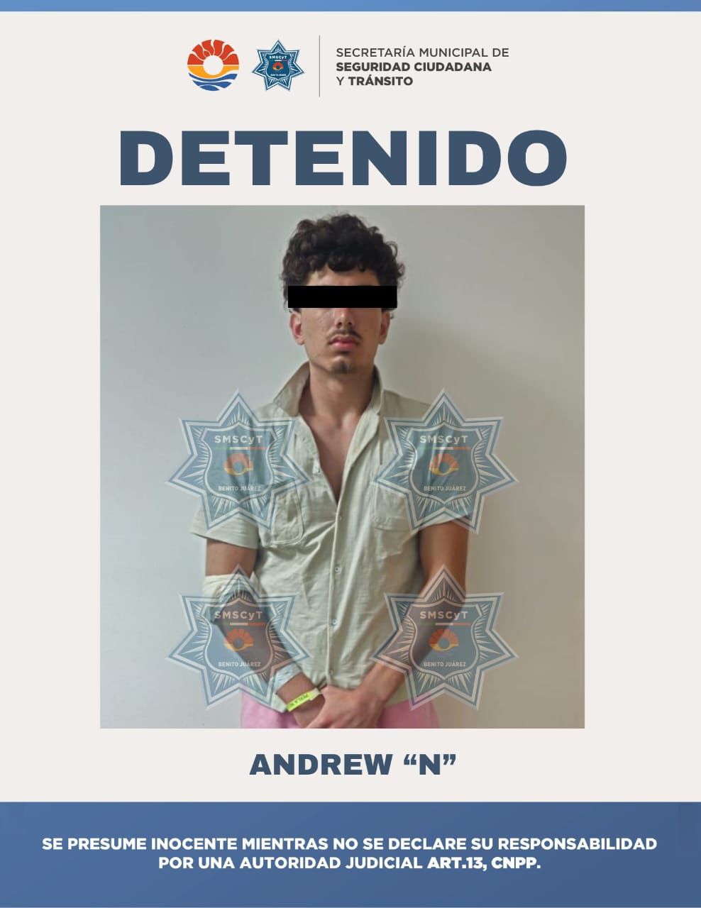 "Policía Turística en acción tras un llamado de emergencia."