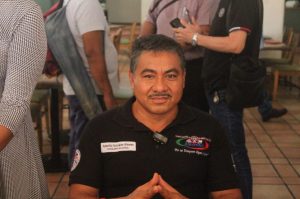 El delegado de AMOTAC en Guerrero, Agustín González Álvarez, exige a las autoridades mejoras en las carreteras.