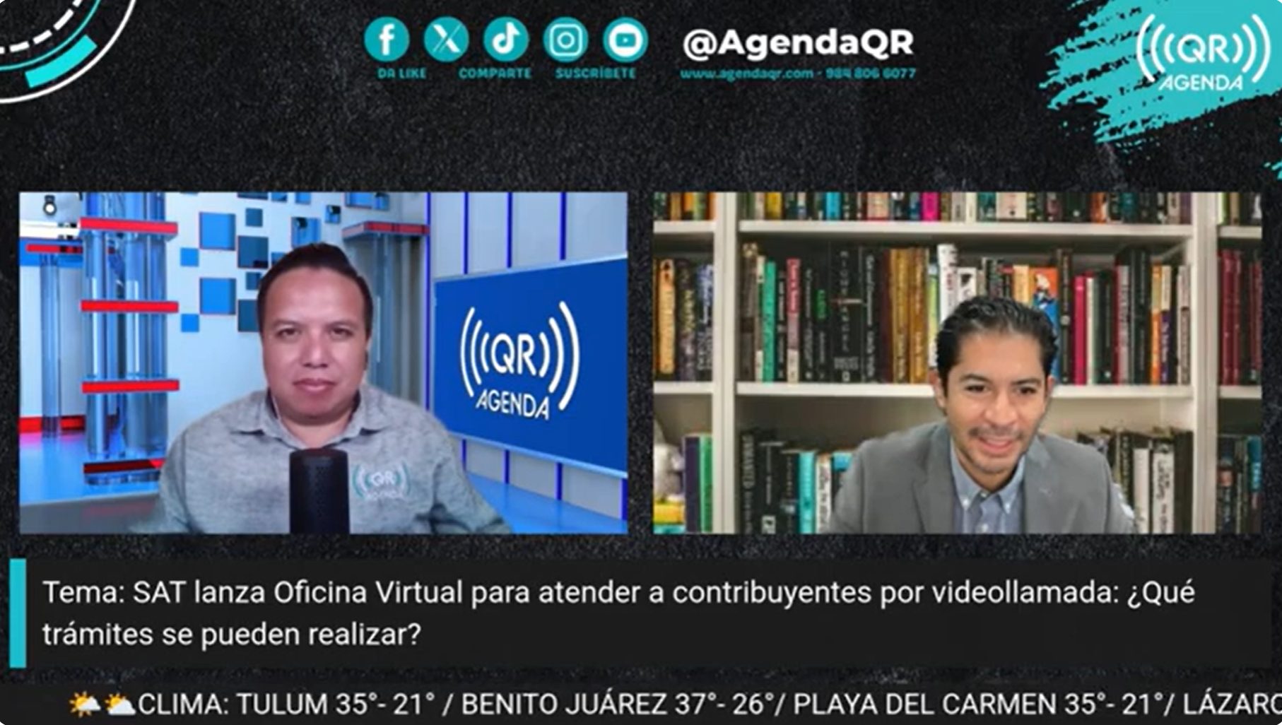 Contribuyentes acceden a la Oficina Virtual.