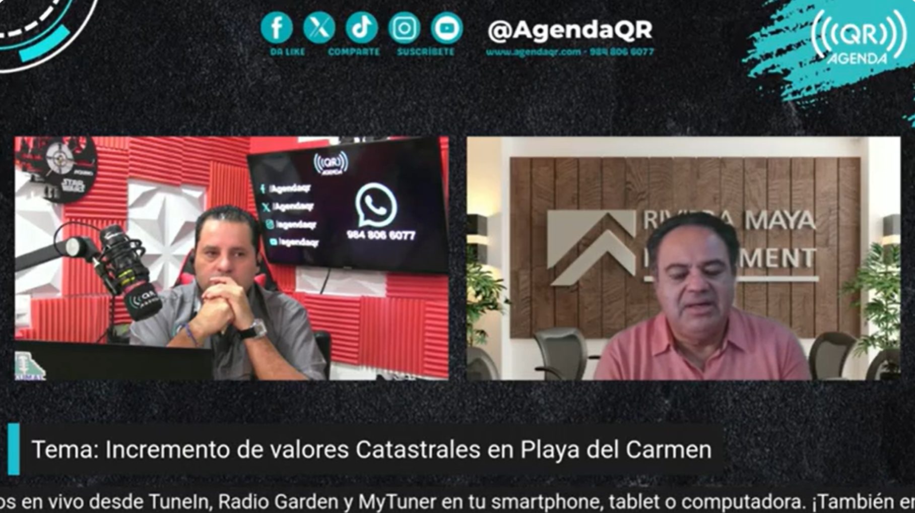 El Lic. Wilberth José Gutiérrez Álvarez, presidente nacional de la AMII, explicando la postura del gremio.