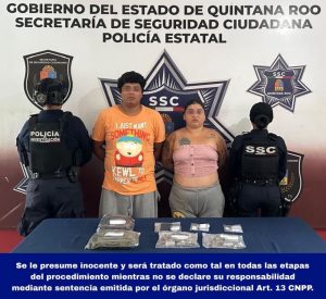 "Operativo de seguridad en el estacionamiento de Soriana."