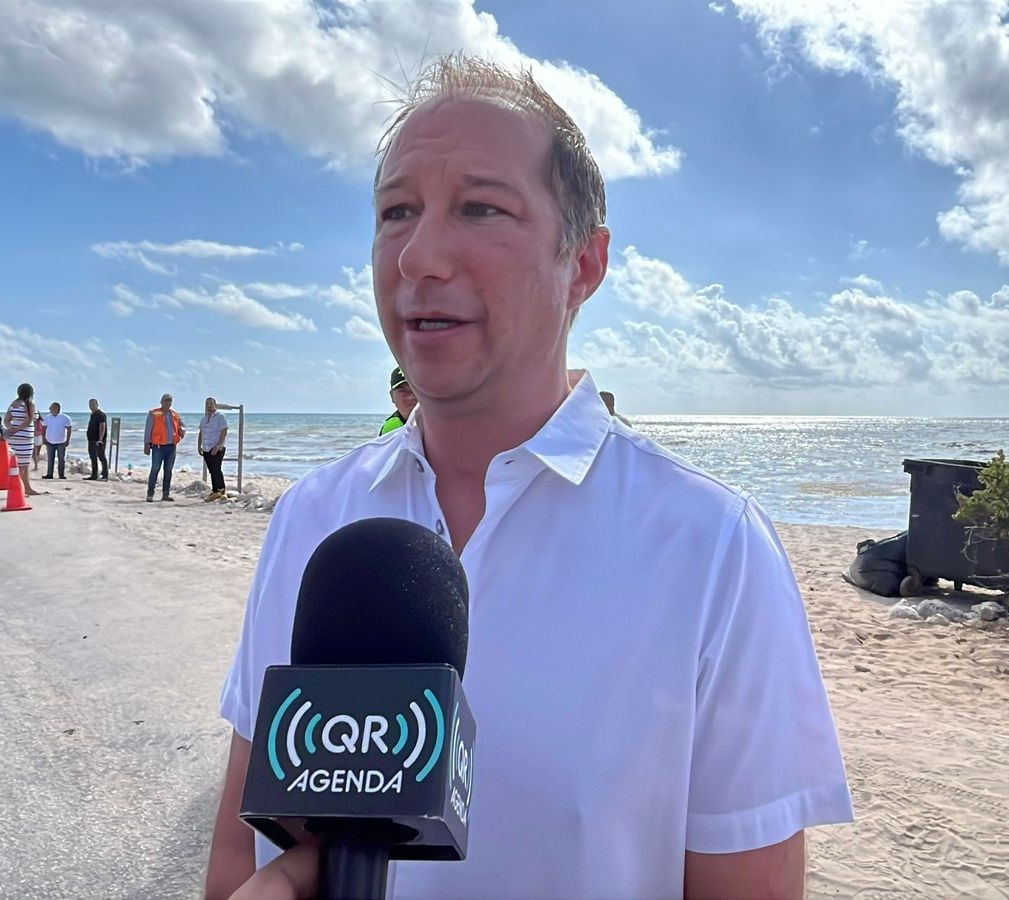 David Ortiz Mena: El presidente del Consejo Hotelero del Caribe Mexicano durante una conferencia de prensa.