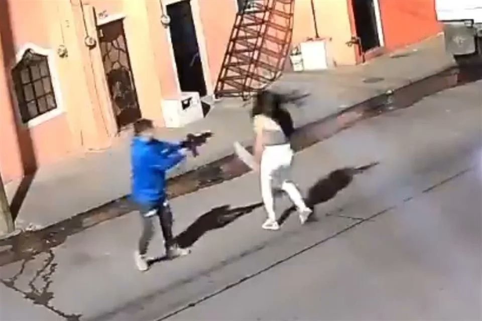 Escena del crimen en Guadalajara.
