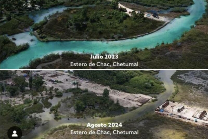 La investigadora María Luisa Villarreal Sonora advirtió que el relleno en el Estero de Chac, vital para la Laguna de Bacalar, podría causar severas inundaciones en comunidades como Huay Pix y Chetumal.