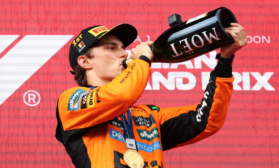Oscar Piastri gana GP de Bélgica 2025. El dominio de McLaren se reafirma con 10 triunfos en 13 carreras y Piastri líder.