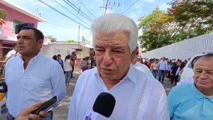 José Ramiro López Obrador durante la conferencia de prensa sobre el caso Bermúdez.