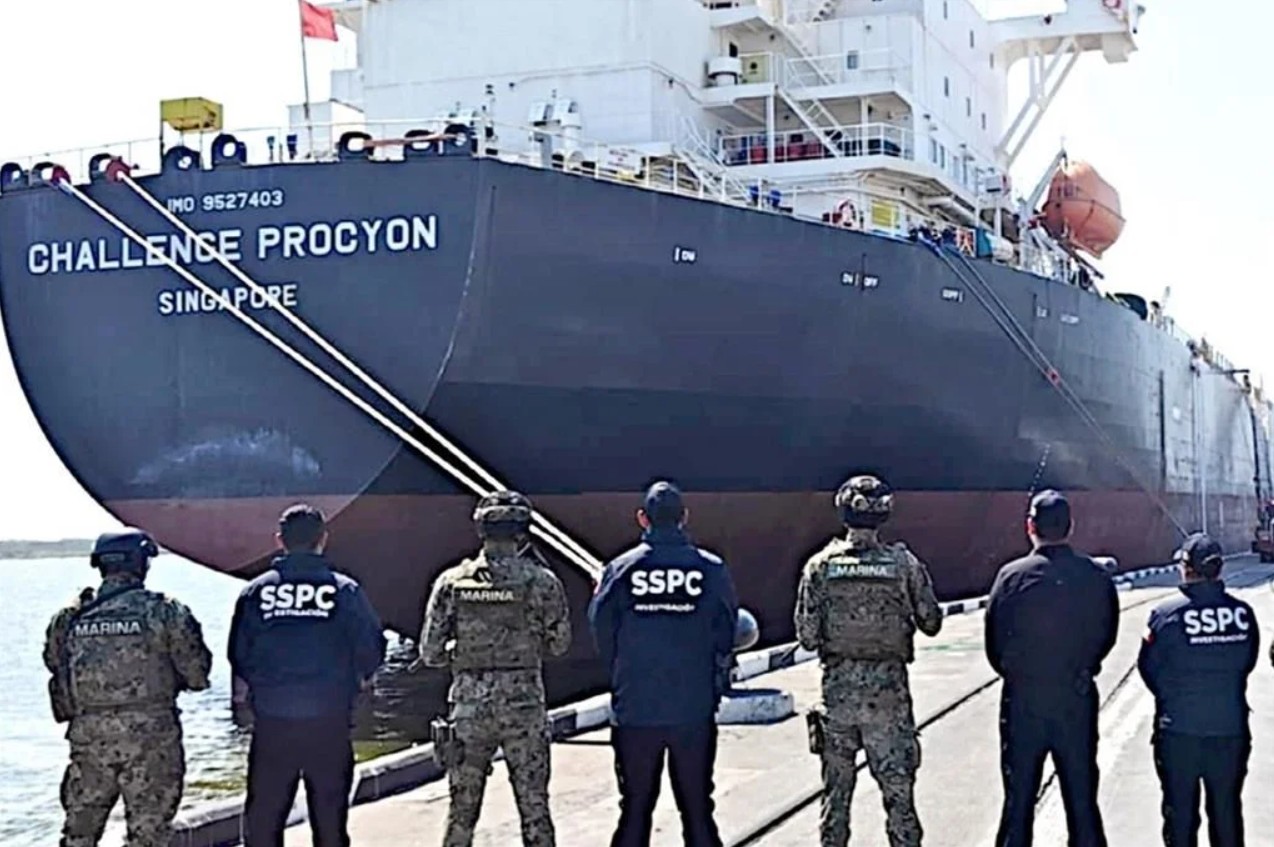 Operativos contra el huachicol en la frontera.