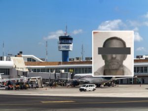 El Aeropuerto Internacional de Cancún, lugar de la detención de Roey Cuzin.