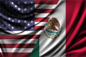 Reunión de delegaciones de México y Estados Unidos sobre temas económicos.