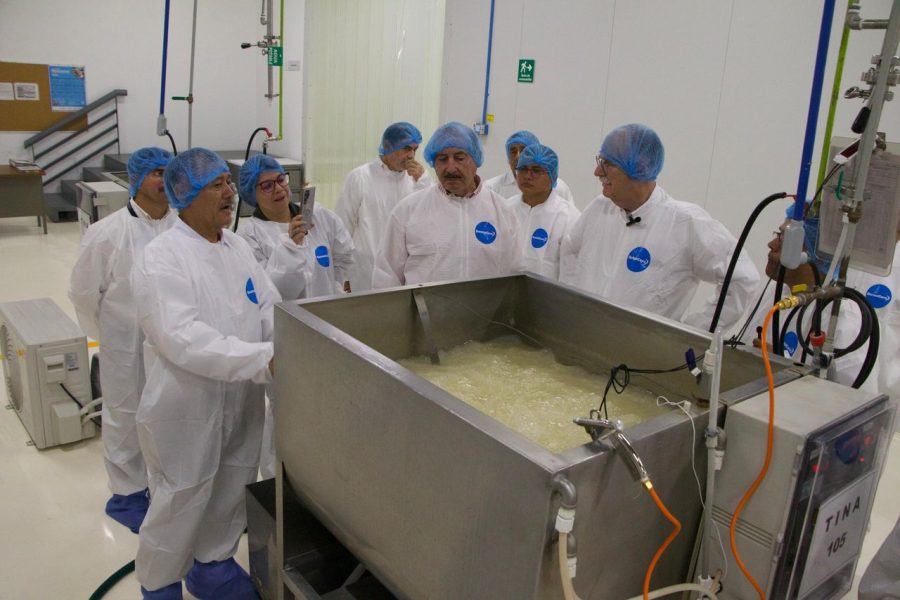 Inauguración de la planta en Chiapas.