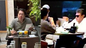 Líderes de Morena, como Monreal y Delgado, captados en viajes de lujo. Ello contradice la austeridad republicana y genera críticas por doble moral.