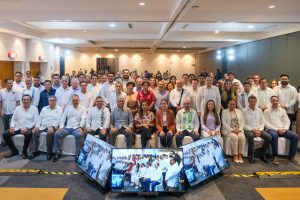 Inauguración del foro por la gobernadora Mara Lezama.