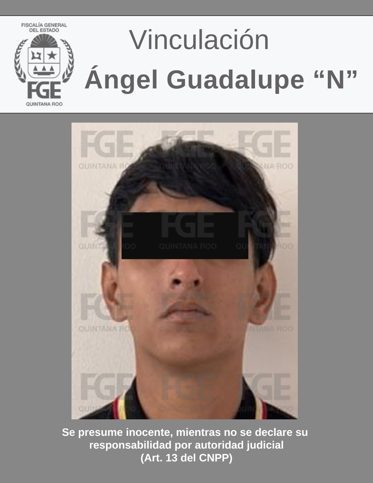 Los agentes detuvieron a Ángel Guadalupe "N" en la colonia El Pedregal.