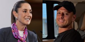 Claudia Sheinbaum durante la conferencia matutina.