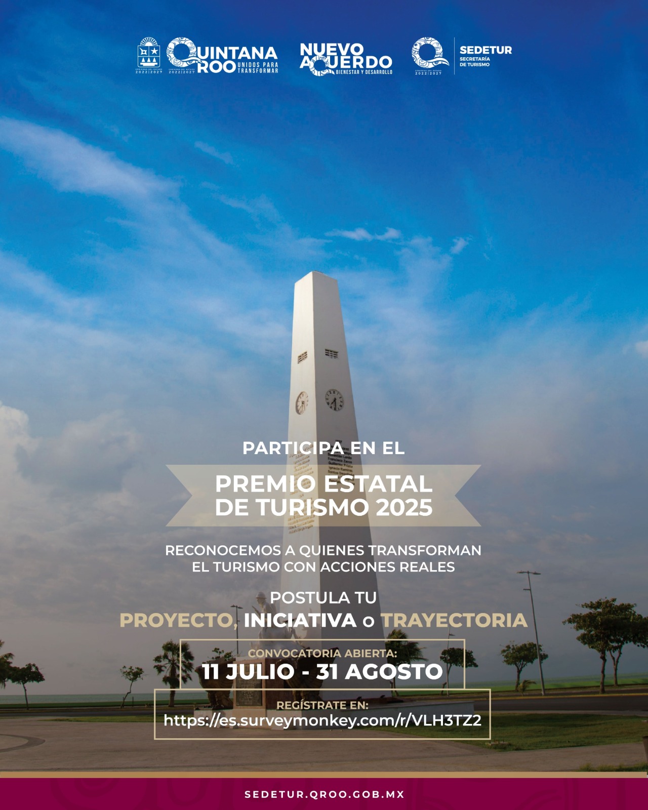 Ceremonia de premiación del Premio Estatal de Turismo.