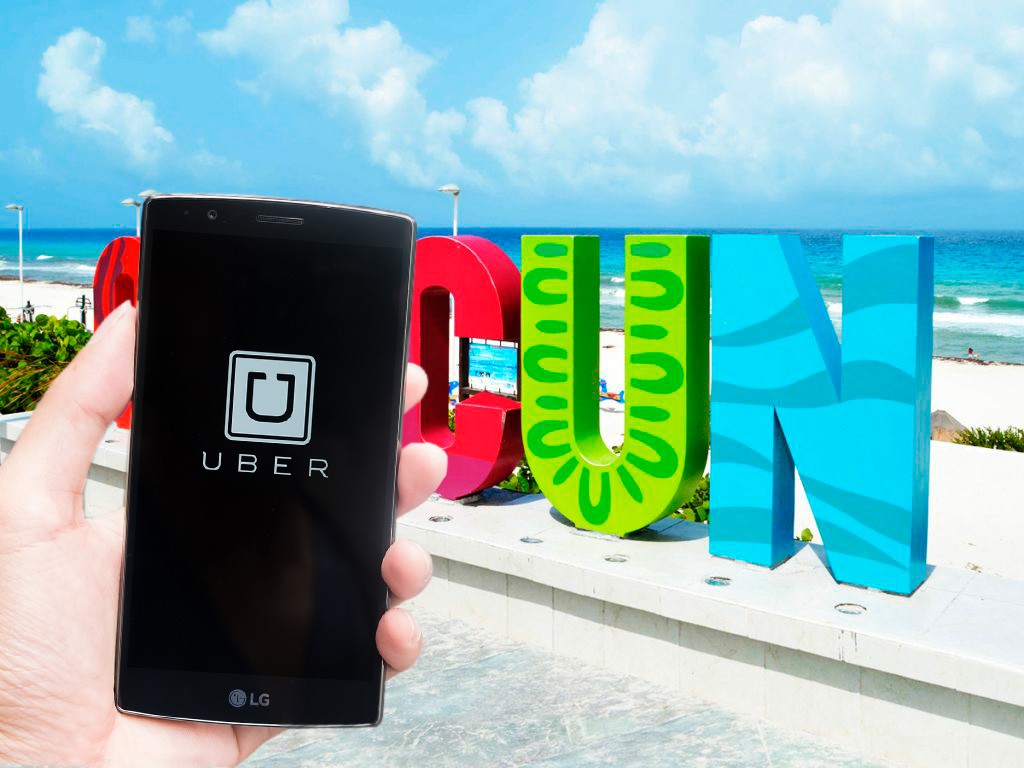 Interfaz de la nueva aplicación de Uber para adultos mayores.