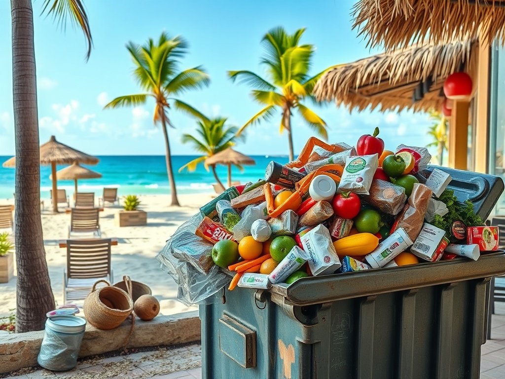 Cancún es 2º nacional en desperdicio de alimentos en Cancún (80 kg/año por habitante), mientras 15% de Quintana Roo sufre inseguridad alimentaria.