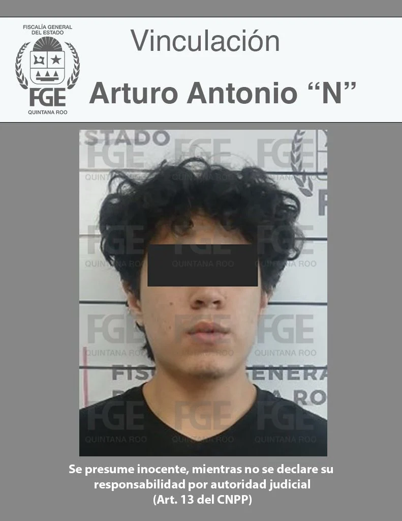 Arturo Antonio “N” es vinculado a proceso con prisión preventiva de dos años en Cancún. Se le investiga por violación y tentativa de feminicidio.