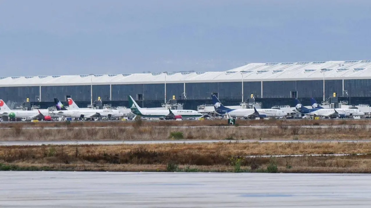 Claudia Sheinbaum durante la conferencia sobre las sanciones de EUA.