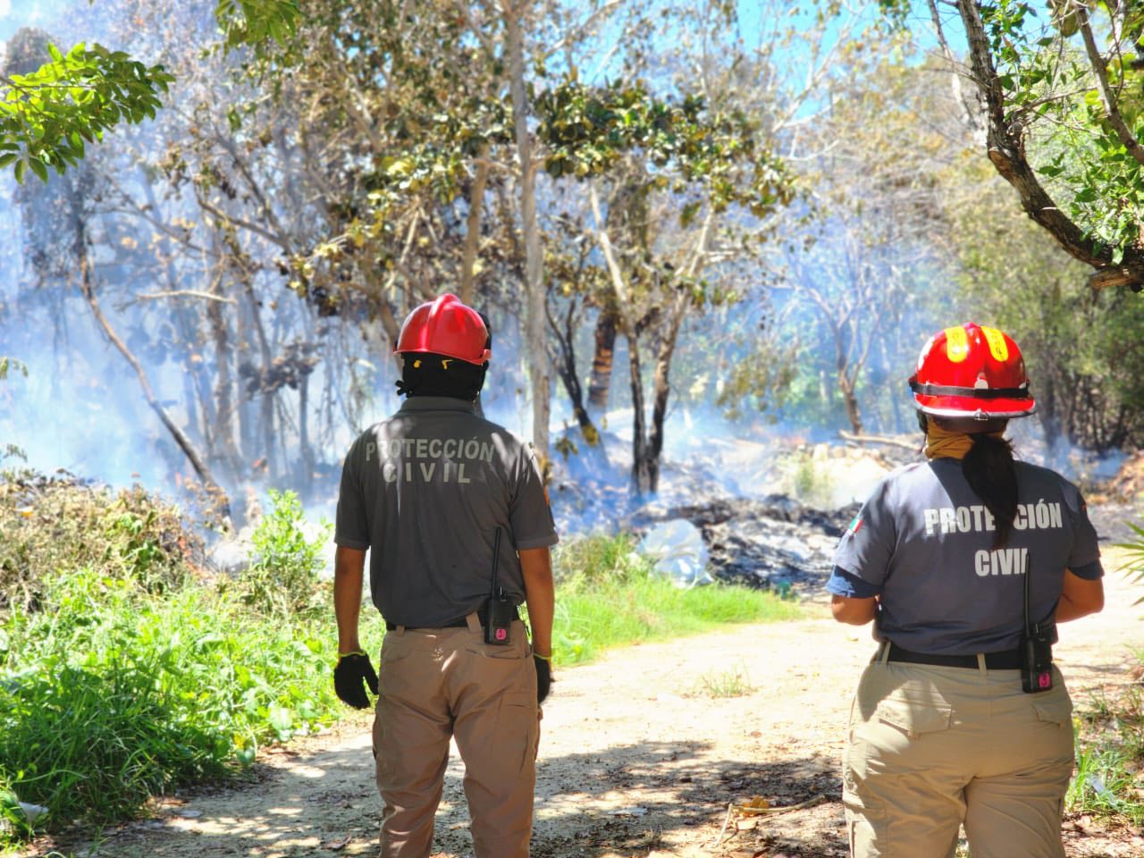 Bomberos, Protección Civil y Policía de Tulum controlan incendio en hotel Amansala. La seguridad en Tulum se fortalece con coordinación para emergencias.