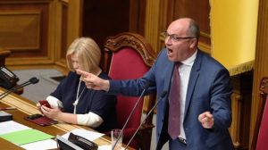 Andriy Parubiy, quien fue presidente del Parlamento ucraniano, una figura clave asesinada en Lviv.