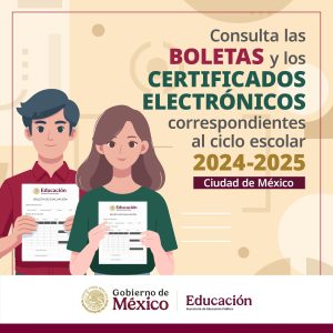 El secretario de Educación Pública, Mario Delgado Carrillo, durante su anuncio sobre la certificación electrónica.