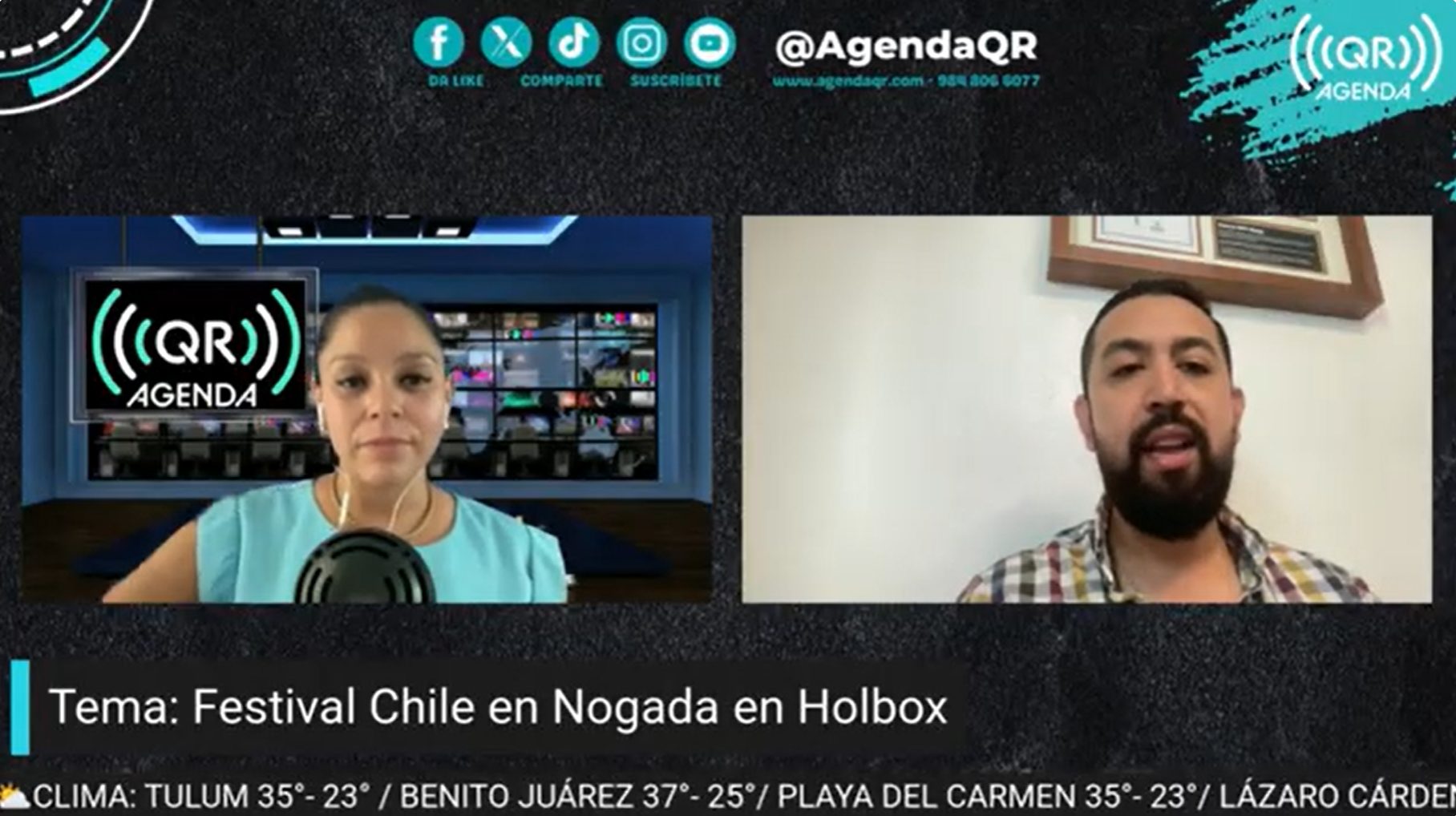 Holbox será la sede del Festival del Chile en Nogada. El evento busca diversificar el turismo y se celebrará el 15 de septiembre.