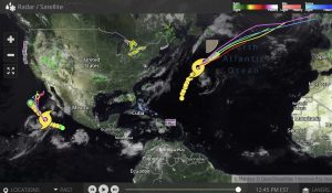 Temporada de huracanes en Quintana Roo: se forma la tormenta tropical Fernand. Dos ondas tropicales se desplazan en el Caribe.