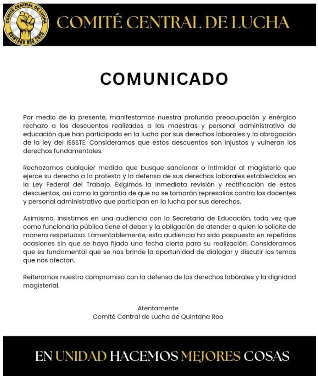 Conoce los cambios en el calendario escolar 2025-2026 de la SEP para Quintana Roo tras las protestas de maestros.