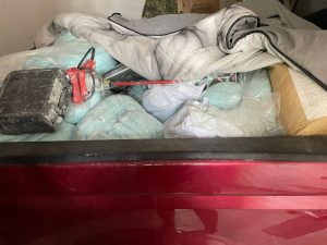 El secretario de Seguridad, Omar García Harfuch, informa sobre las acciones del gobierno para fortalecer la seguridad en el estado de Sinaloa.