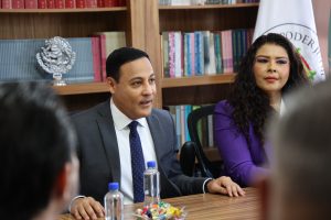 El recién electo ministro de la Suprema Corte, Giovanni Azael Figueroa Mejía.