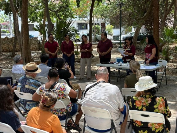 Fortalecimiento de Morena: la gobernadora Mara Lezama y Arturo Sanén instalan Comité Seccional en Cancún.