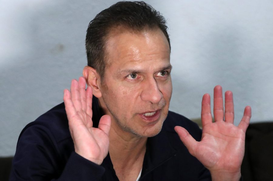 El Fiscal General de la República, Alejandro Gertz Manero, en Palacio Nacional, anuncia la apelación a la liberación de Israel Vallarta.