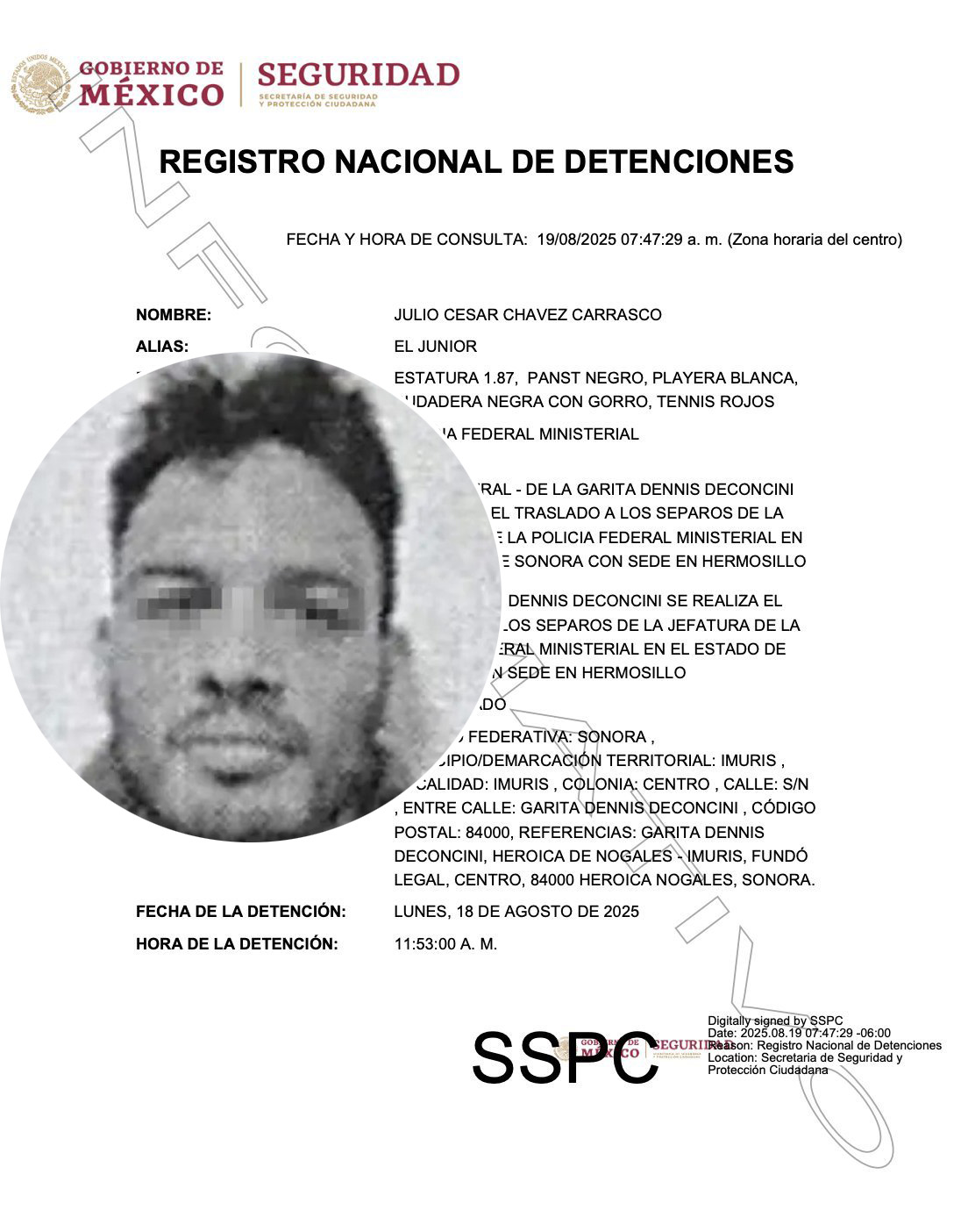 Julio César Chávez Jr. durante una pelea de box.