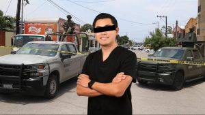 Un grupo de personas se aglomeran en el exterior de la clínica Bellu.