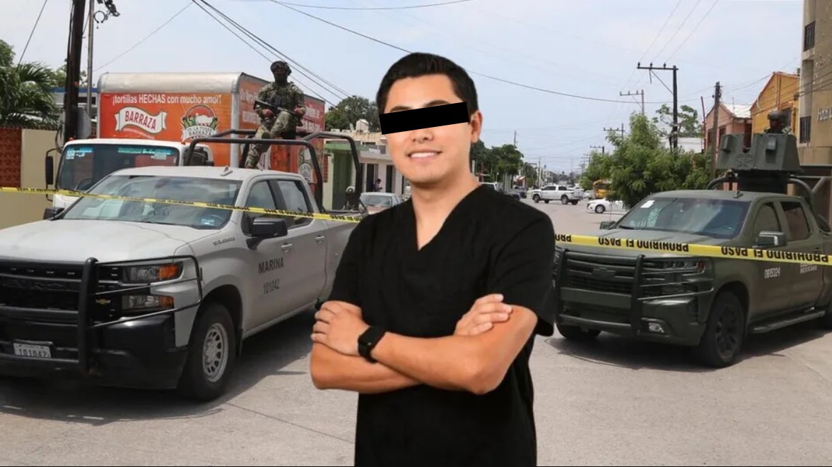 Un grupo de personas se aglomeran en el exterior de la clínica Bellu.