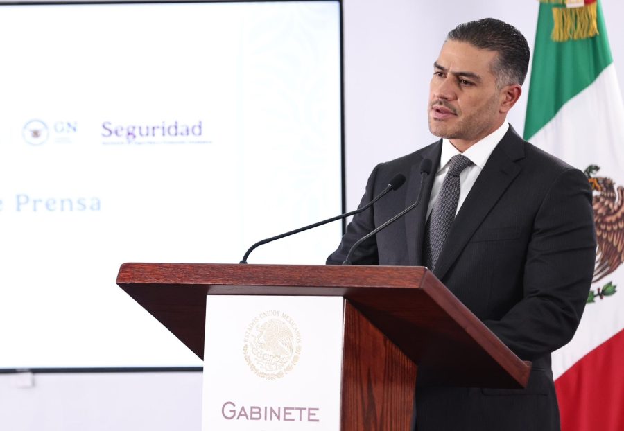 El secretario de Seguridad y Protección Ciudadana, Omar García Harfuch, revela detalles de la entrega de criminales a EE. UU.
