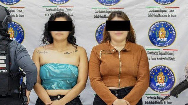 La Fiscalía General del Estado de Guerrero confirmó la detención de dos mujeres.